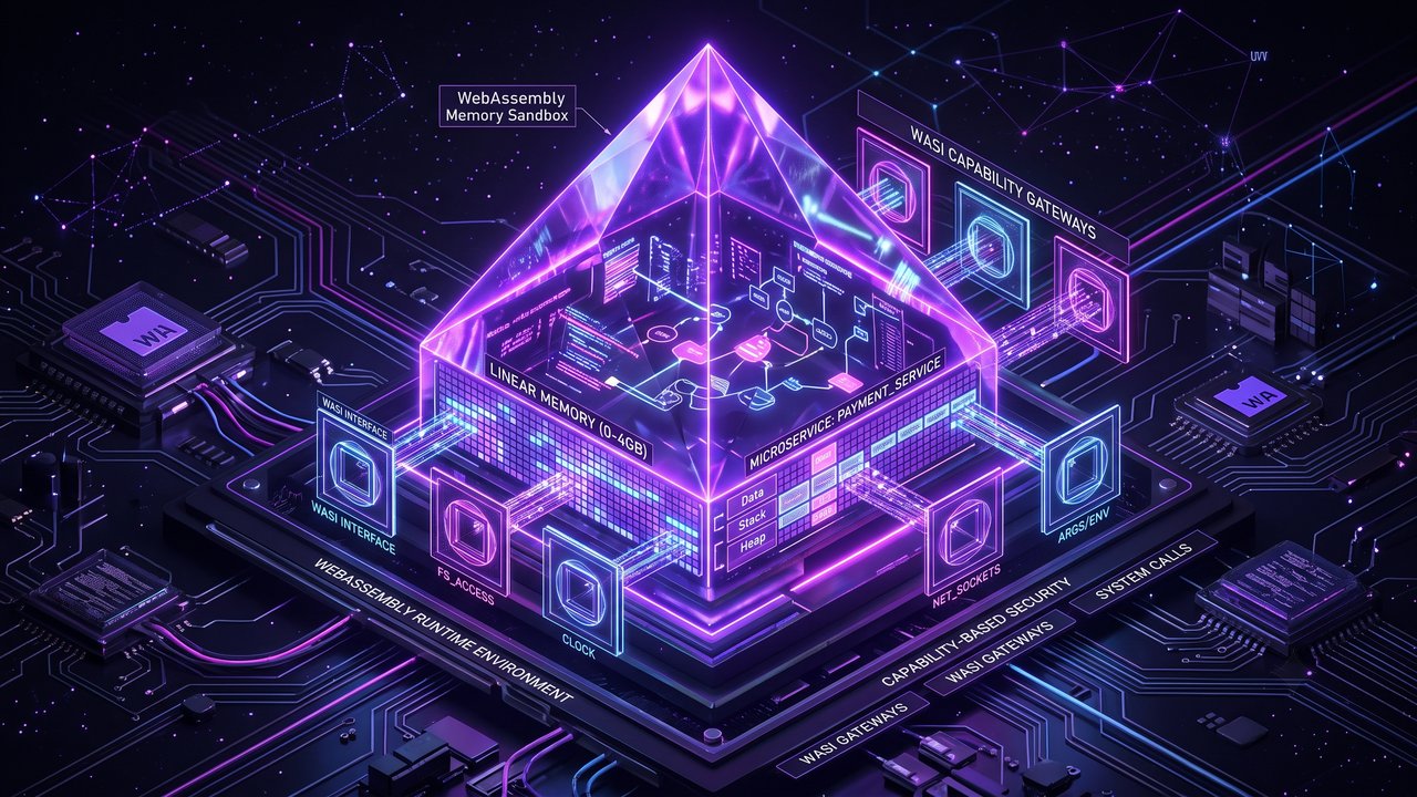Zero-Trust Microservices with WebAssembly (Wasm) Runtime Sandboxing
